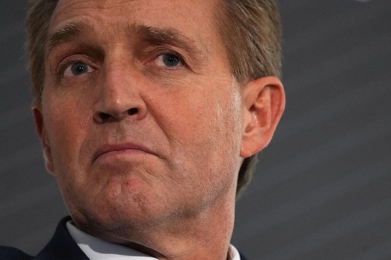 A close-up image of Flake's face.